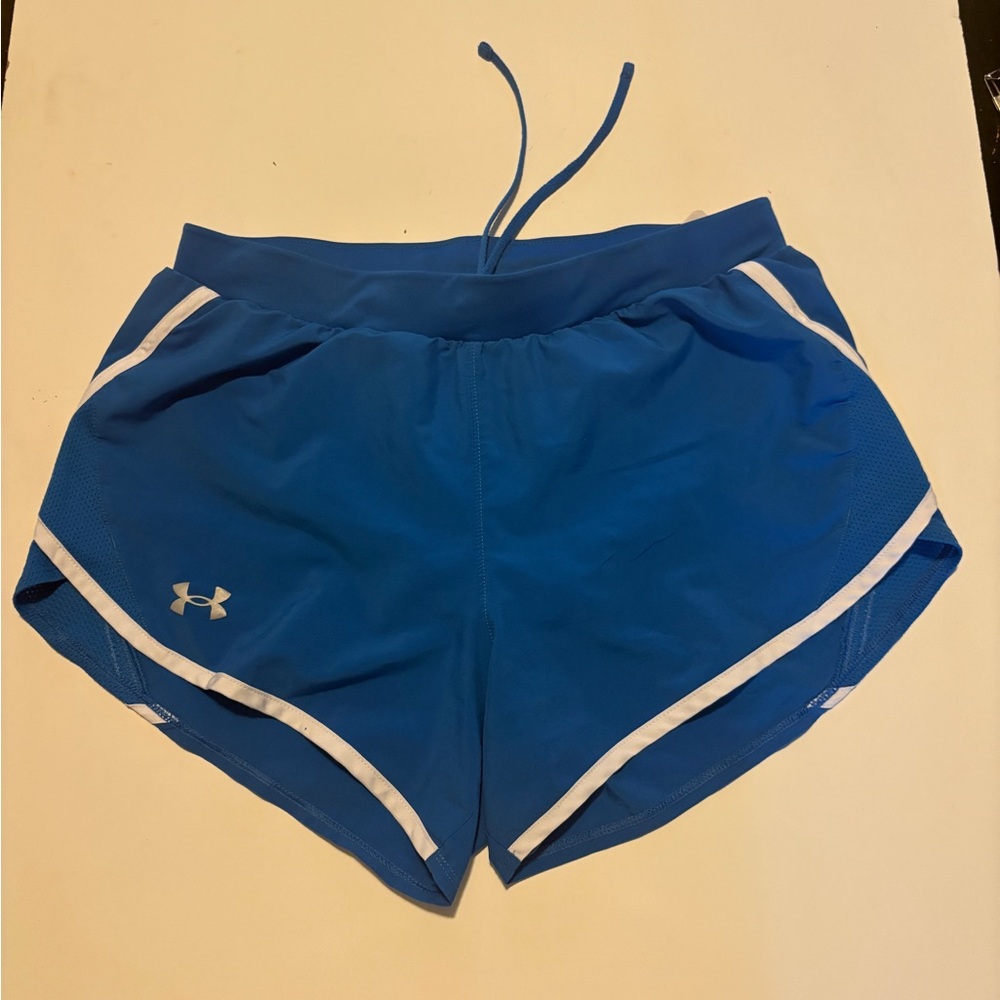Under Armour Shorts Womens Size S/M Blue Running Lightweight Athletic 28 X 3